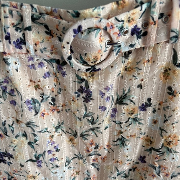 Lovers and Friends Jill Mini Skirt - Peach Ditsy Floral - Size Small - NWT - Picture 11 of 15
